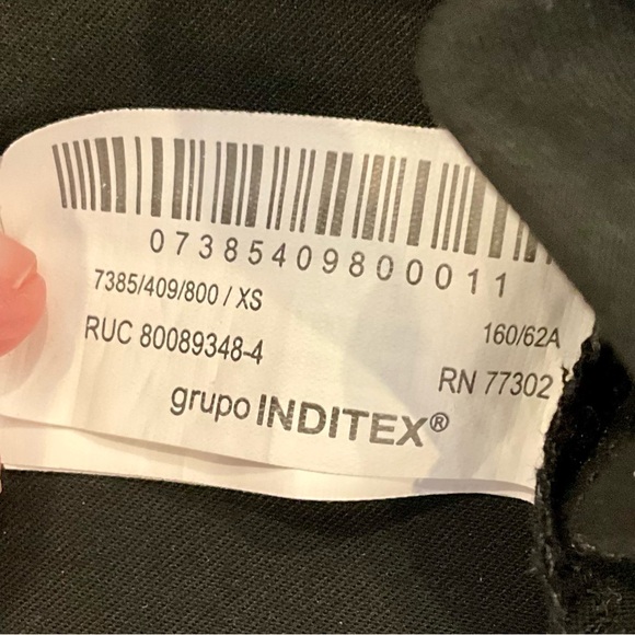 Zara Black Pleated Mini Skirt w/ Belt – Size XS – Preppy Y2K Style - Picture 6 of 6